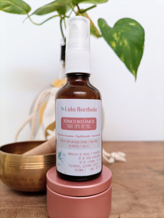 Tónico facial botánico